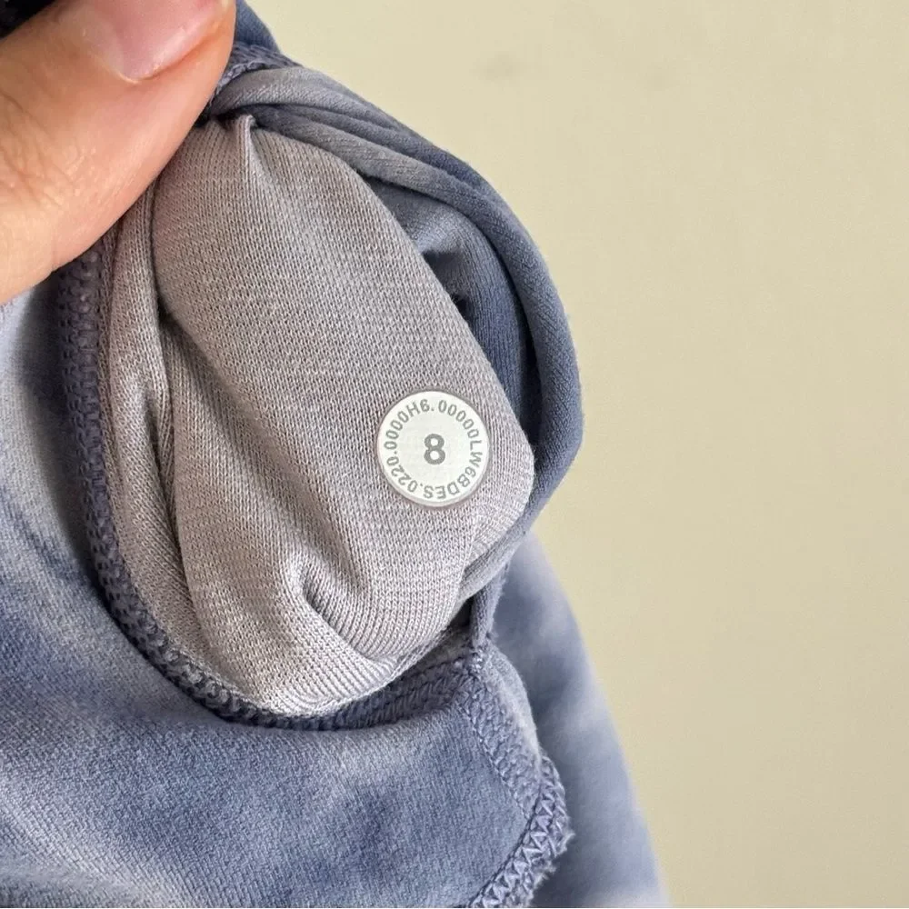 Lululemon Align Crop Diamond Dye Iced Iris Peri Purple 8